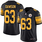 Nike Men & Women & Youth Steelers 63 Dermontti Dawson Black Color Rush Limited Jersey,baseball caps,new era cap wholesale,wholesale hats